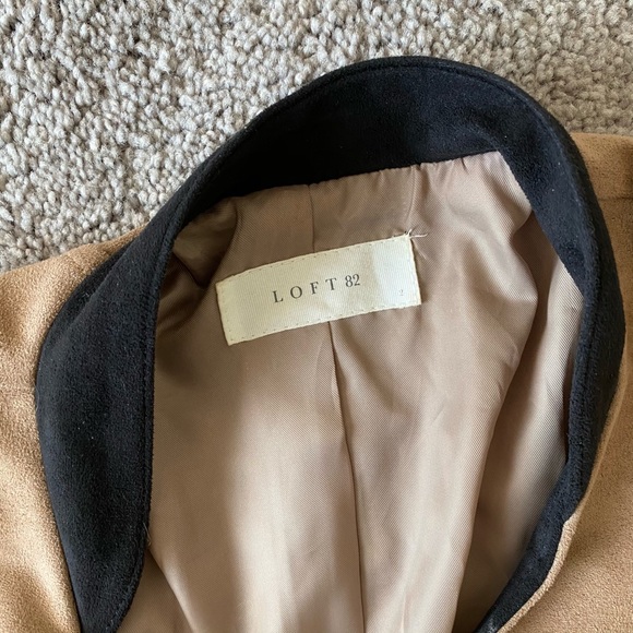 Loft 82- Suede two tone asymmetrical bombe… - Picture 3 of 4